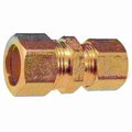 Midwest Fastener 5/8" OD x 1/2" OD Brass Compression Unions 2PK 34505